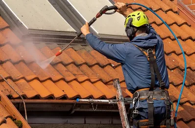 Démoussage et hydrofuge de toiture à Illats